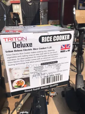 Original Triton Electric 1.2lt Capacity Rice Cooker From Uk