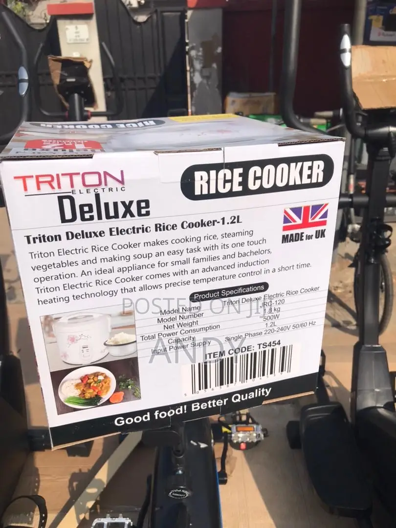 Original Triton Electric 1.2lt Capacity Rice Cooker From Uk