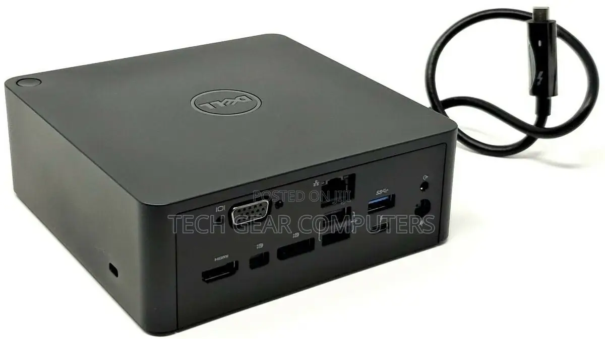 Dell Tb16 Thunderbolt 3 (Usb-C) Docking Station With 180w Adapter,