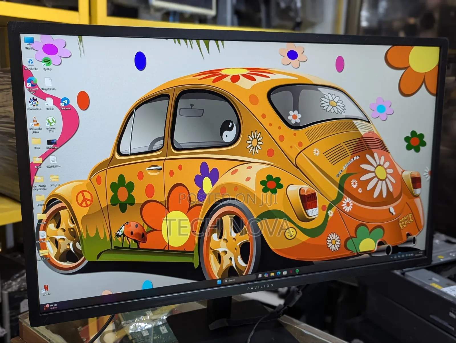 Hp Pavilion 32q 32" 2560x1440 Resolution Led LCD Monitor