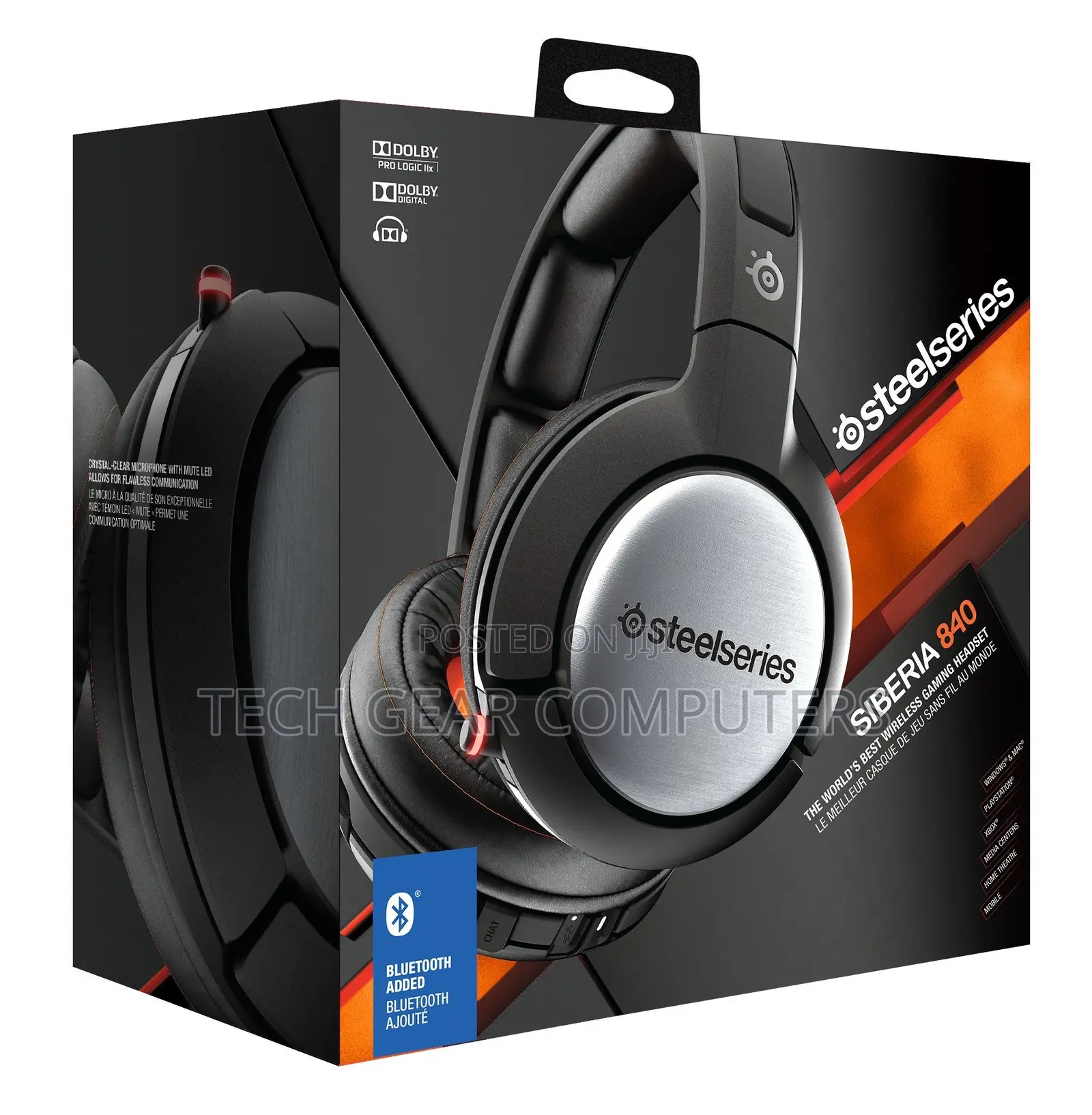 Steelseries Siberia 840 Wireless Bluetooth Gaming Headset