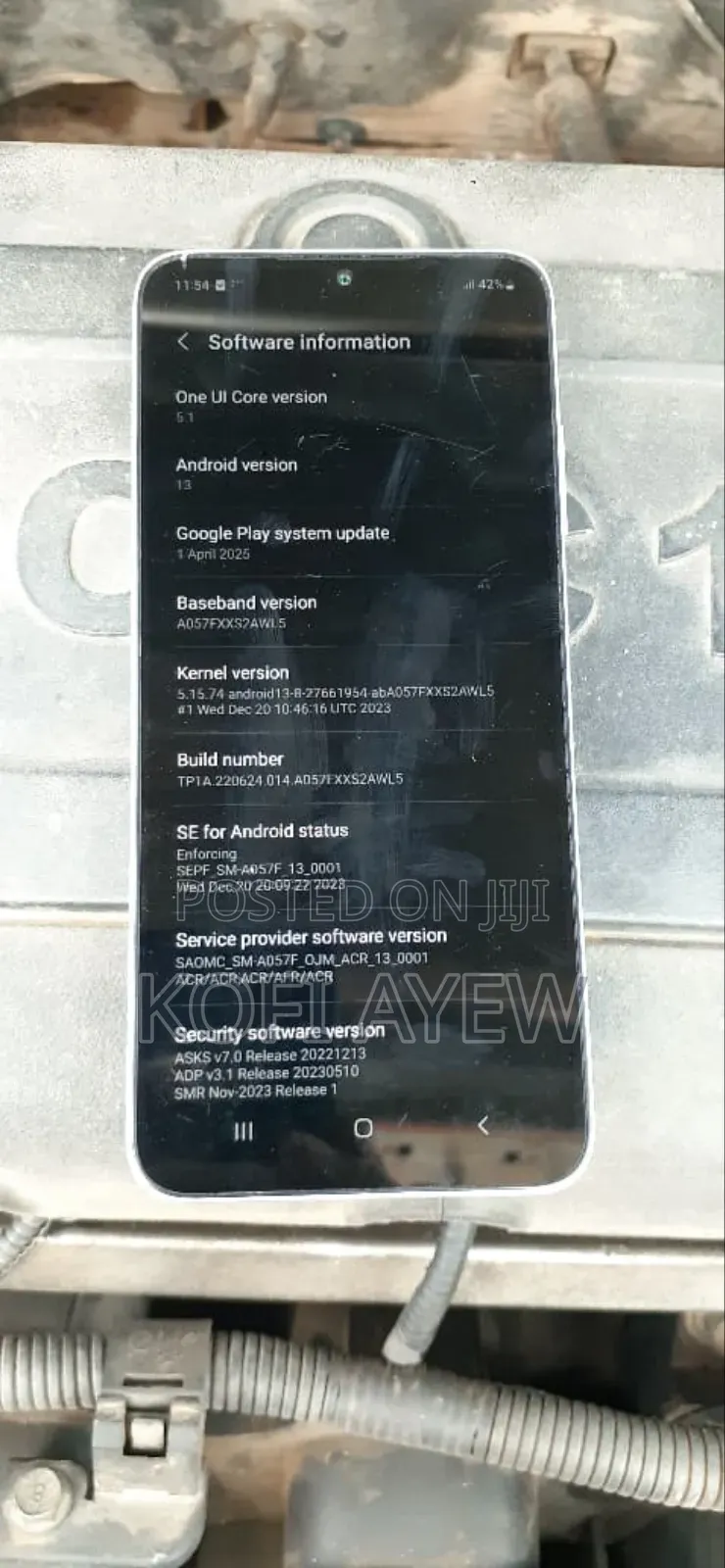 Samsung Galaxy A05s 128 GB White