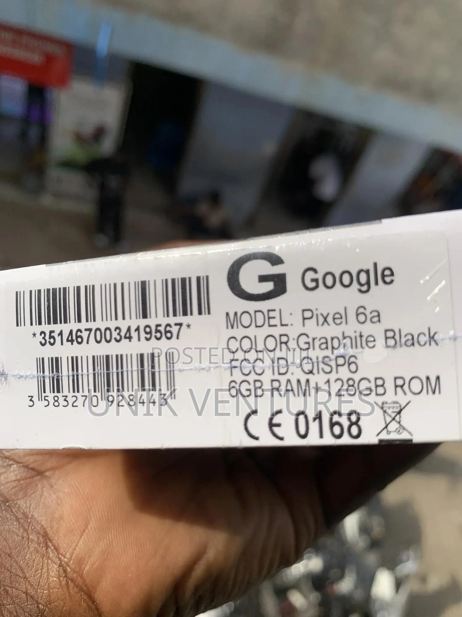 New Google Pixel 6a 128 GB Gold