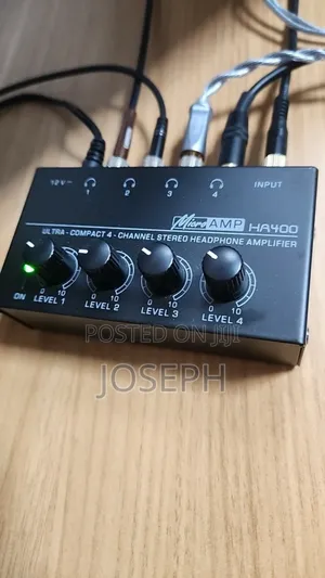 Headphone Amplifier 4channel Type Stereo