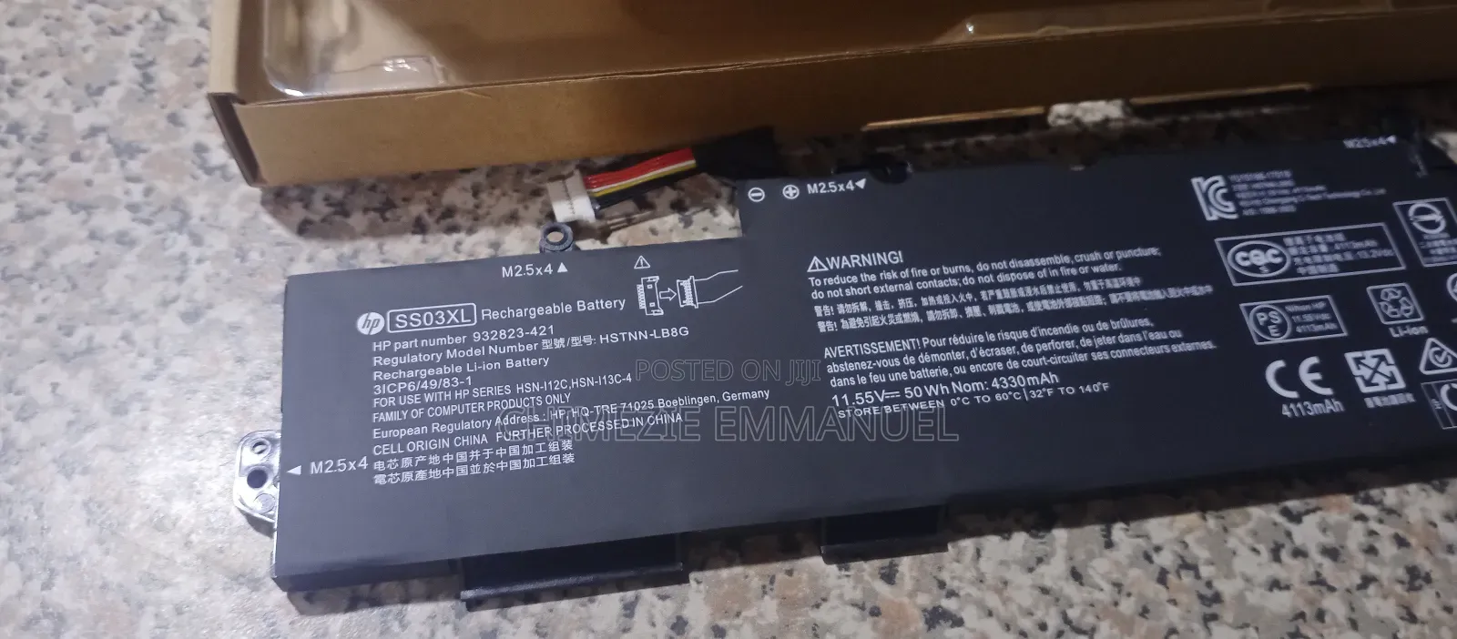 Hp Battery Ss03xl Original