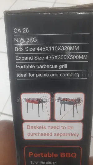 Portable Barbecue Grill