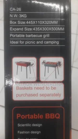 Portable Barbecue Grill
