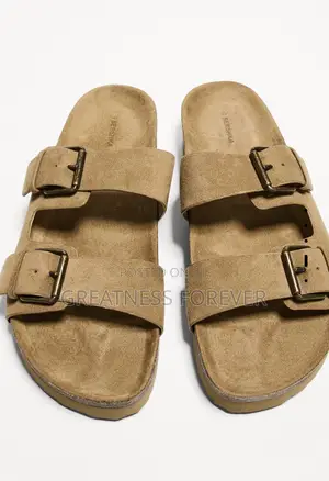 Bershka Buckled Flat Sandals