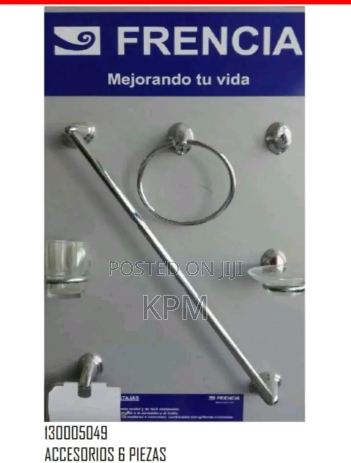 Frencia Bathroom Accessories Complete Set