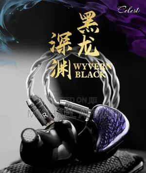 Kinera Celest Wyvern Black in-Ear Monitor (Iem) + Free Carry Case