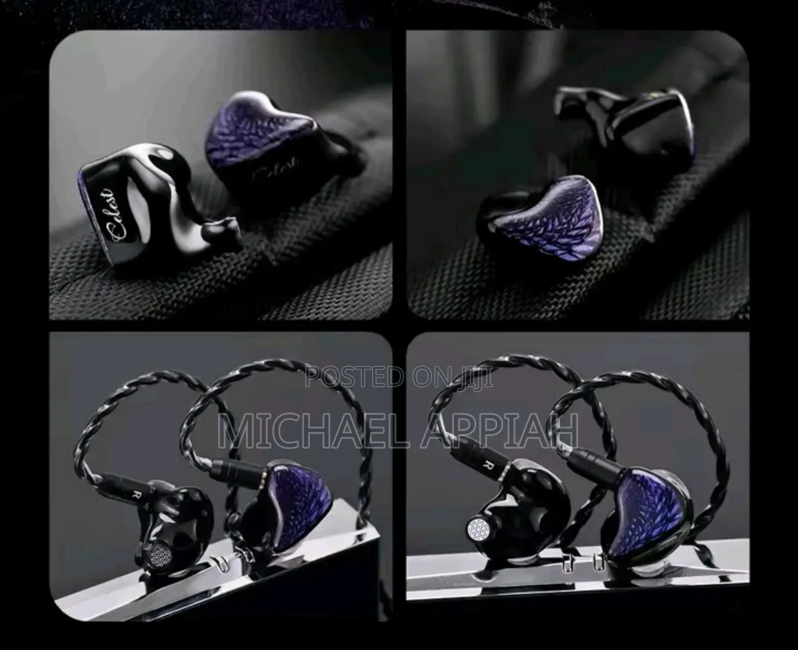 Kinera Celest Wyvern Black in-Ear Monitor (Iem) + Free Carry Case