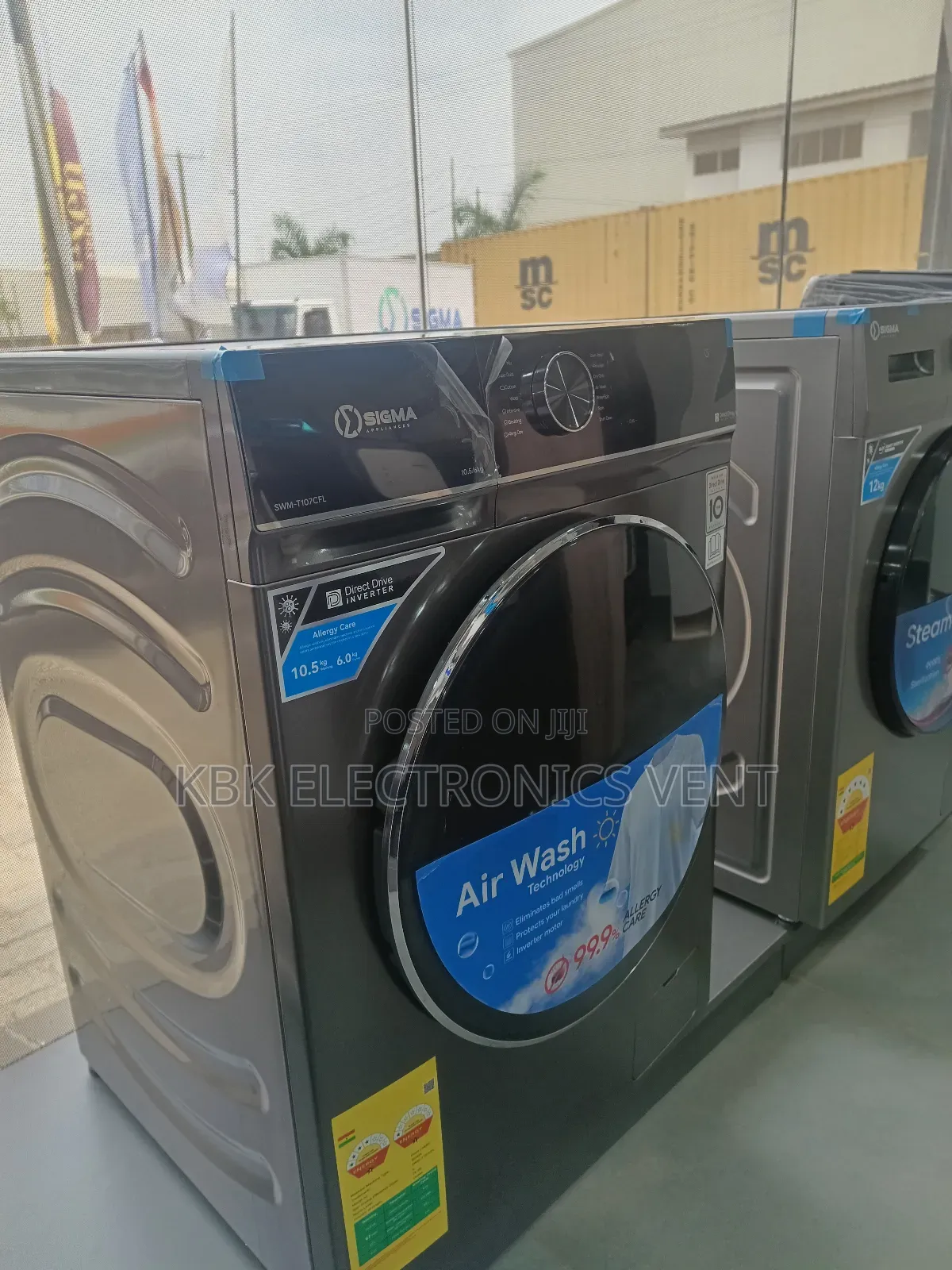 Sigma 10.5kg+6kg Dryer Front Load Washing Machine