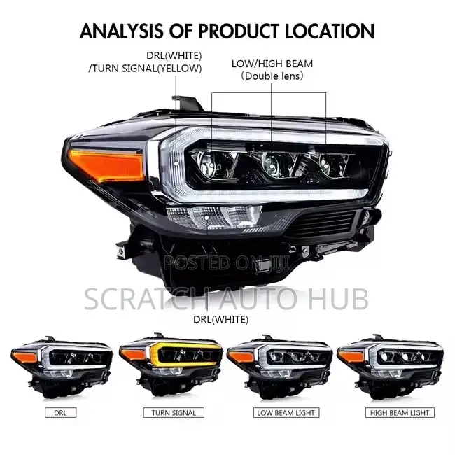 Tacoma Led Spec Headlight Full Led
