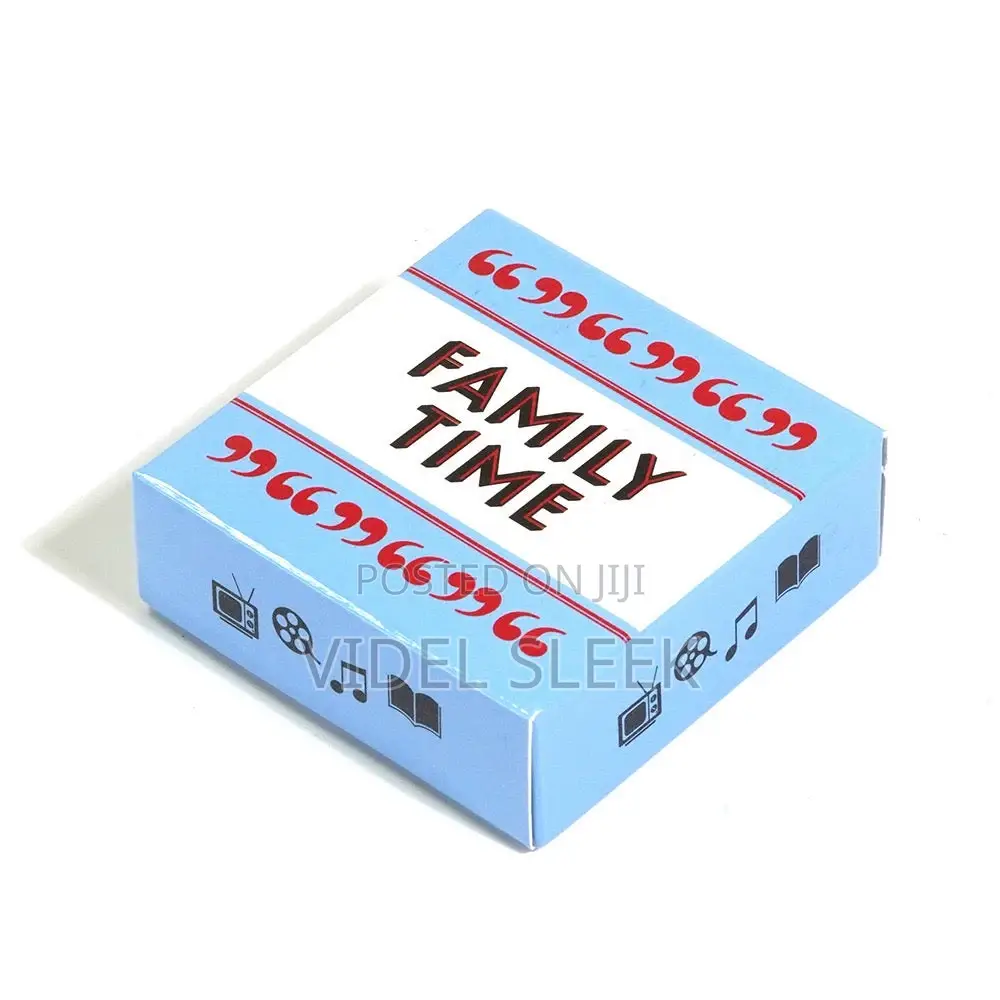 Family Time Game Card