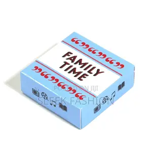 Family Time Game Card