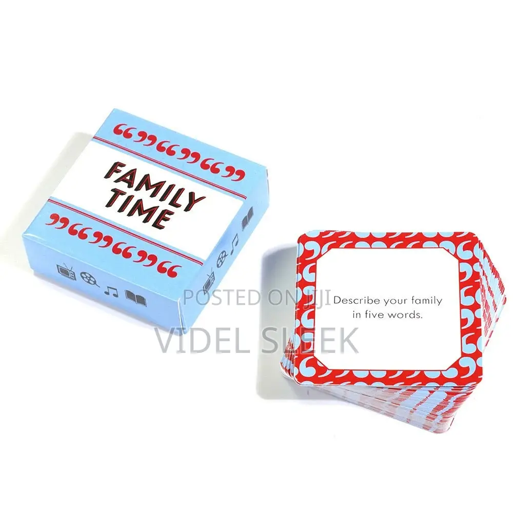 Family Time Game Card