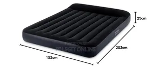 Intex Queen Size Air Bed Mattress With Pump