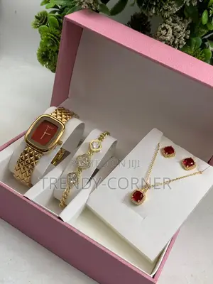 Ladies Set (Watch,Bracelet,Necklace,Earrings )