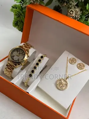 Ladies Set (Watch,Bracelet,Necklace,Earrings )