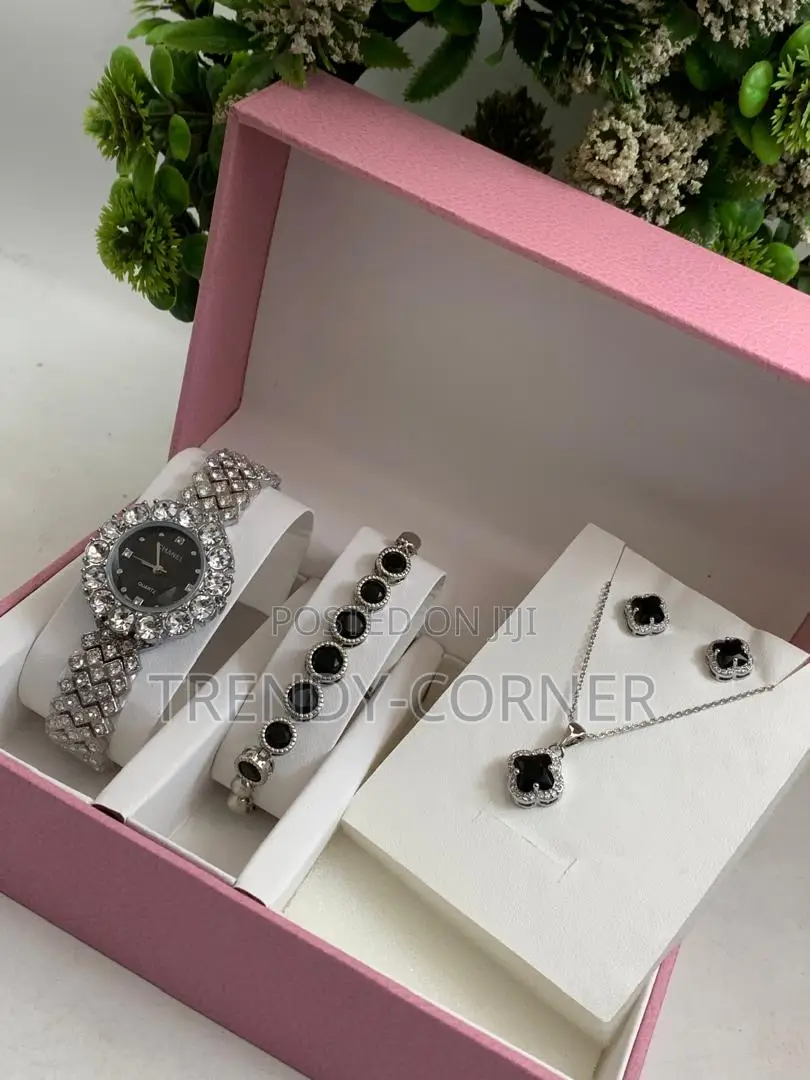Ladies Set (Watch,Bracelet,Necklace,Earrings )