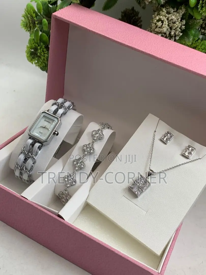 Ladies Set (Watch,Bracelet,Necklace,Earrings )