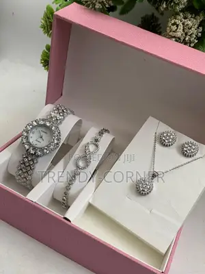 Ladies Set (Watch,Bracelet,Necklace,Earrings )