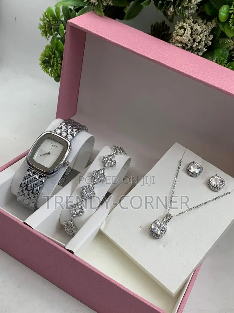 Ladies Set (Watch,Bracelet,Necklace,Earrings )