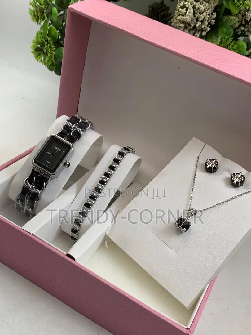 Ladies Set (Watch,Bracelet,Necklace,Earrings )
