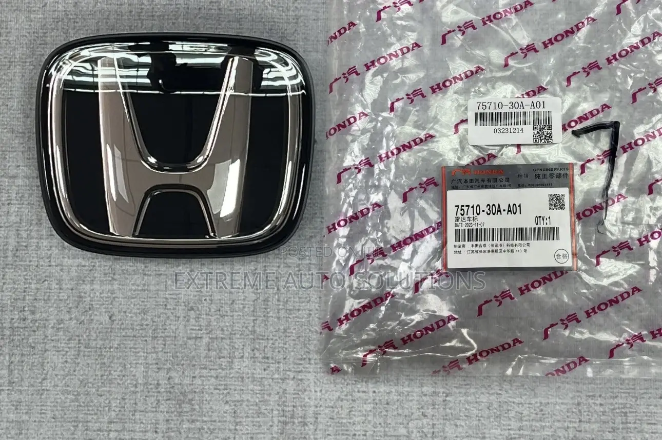Honda Accord 2023 To 2025 Front Grille Emblem Acc Radar Compatible