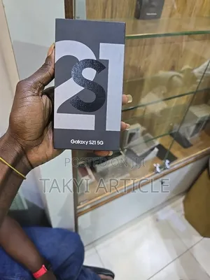 New Samsung Galaxy S21 5G 256 GB Black