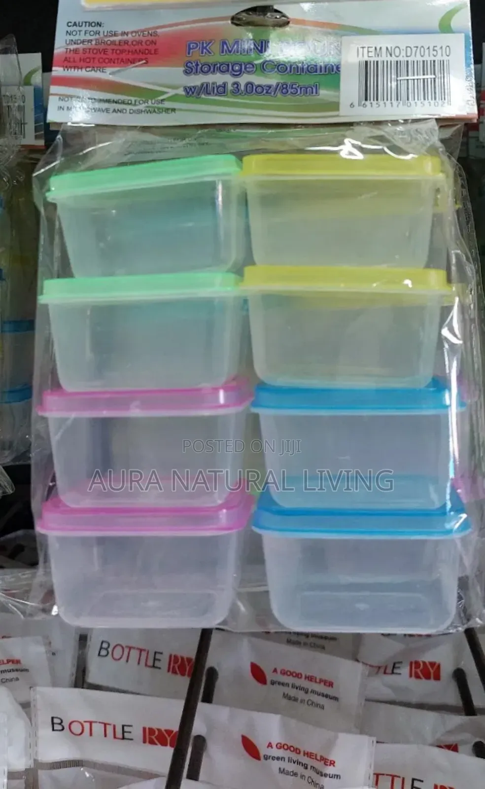 Empty Stylish Storage Container Set( 8pcs In 1)