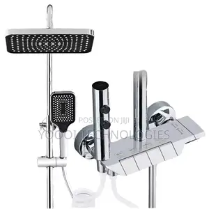 4 In 1 Chrome Piano Shower