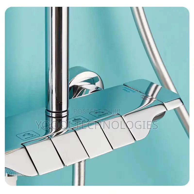 4 In 1 Chrome Piano Shower
