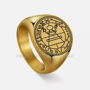 Seal of Saturn Ring or Saturn Talisman Ring