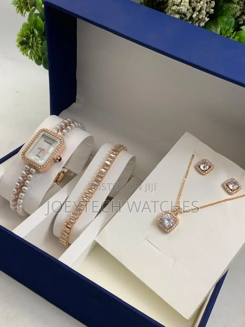 Chanel Designer Ladies Watch Set