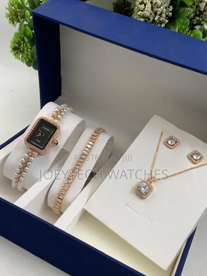 Chanel Designer Ladies Watch Set