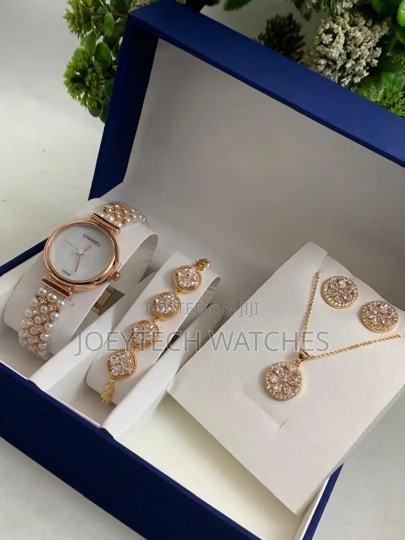 Chanel Designer Ladies Watch Set