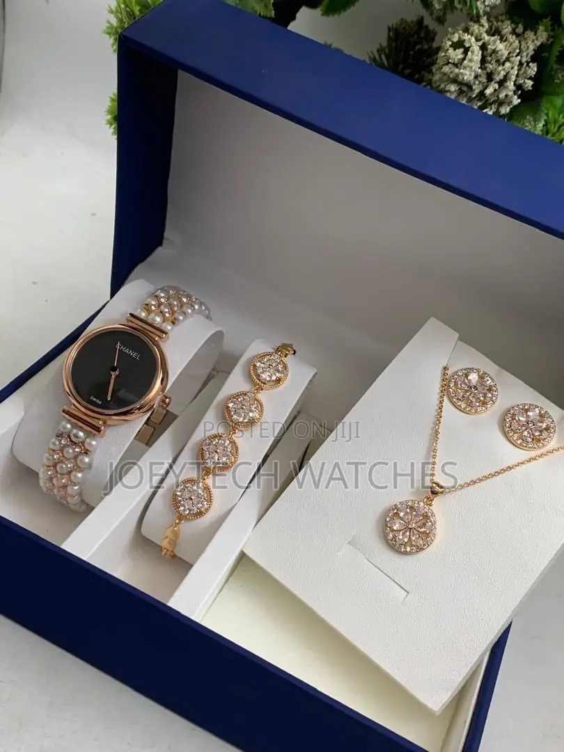 Chanel Designer Ladies Watch Set