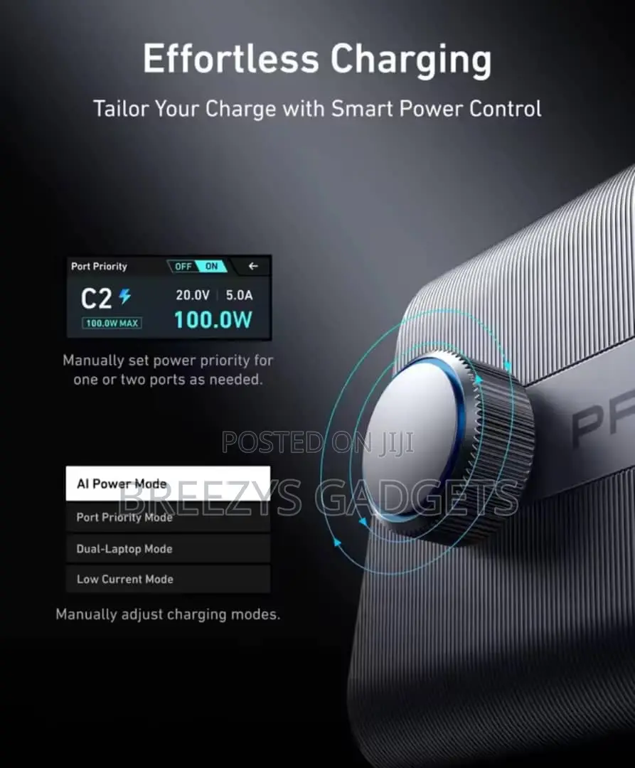 Anker Prime Charger, 250w Gan Prime Usb C Charging Station