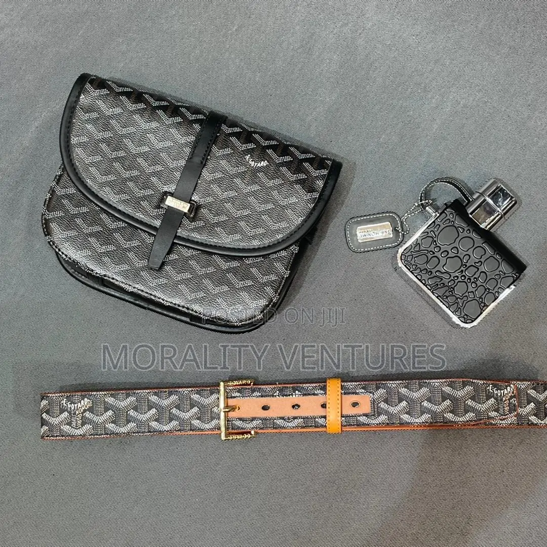 Goyard Side Bag and Belt