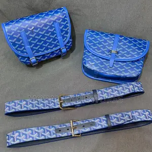 Goyard Side Bag and Belt
