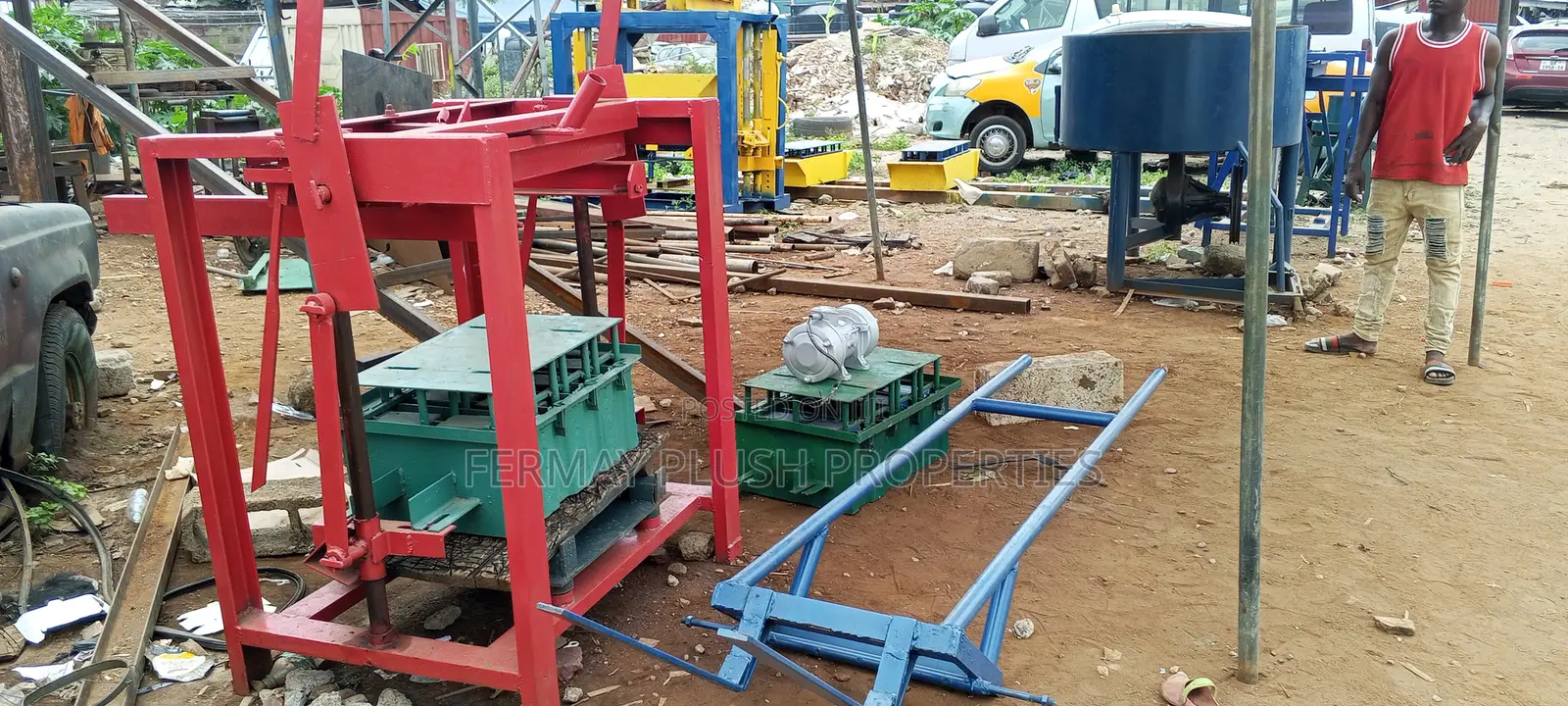 New Block Molding Machine for Sale in Accra