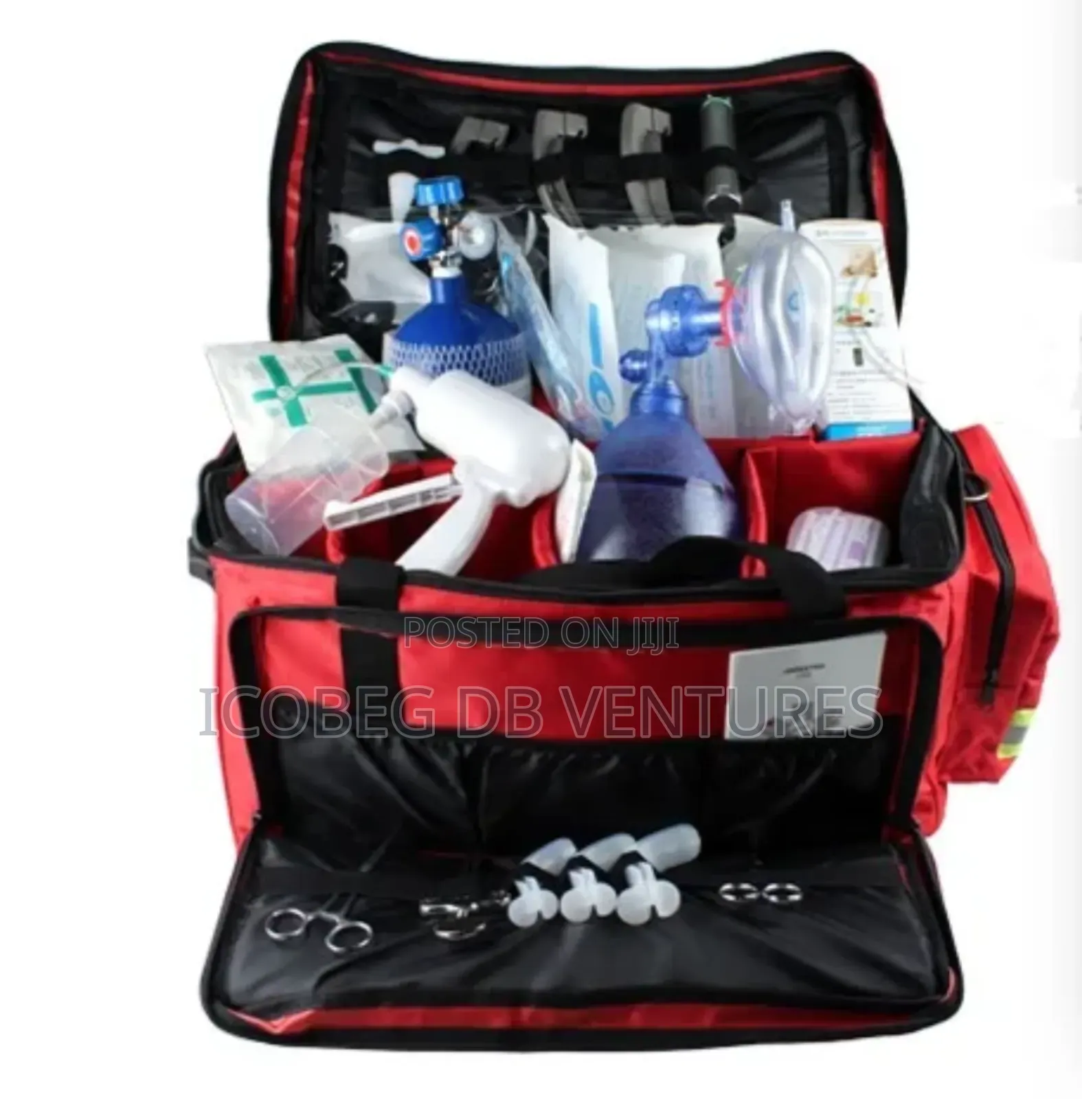 Empty Medical Emergency Kit/ Ems Bag/First Aid