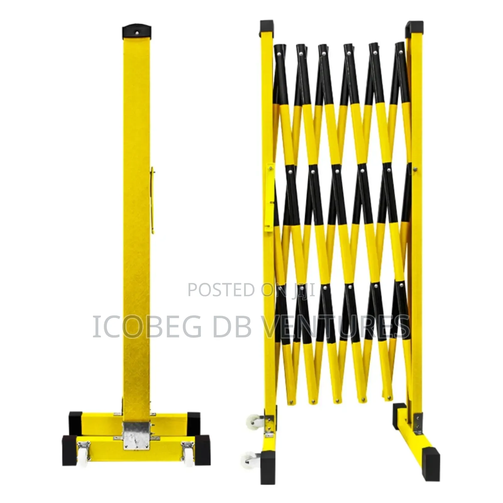Expandable Fiber Barricade With Wheels/ Fence/Barrier