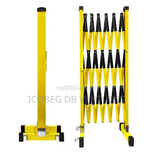 Expandable Fiber Barricade With Wheels/ Fence/Barrier
