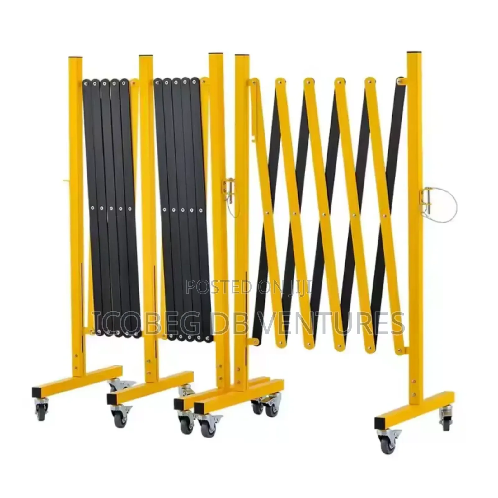 Expandable Fiber Barricade With Wheels/ Fence/Barrier