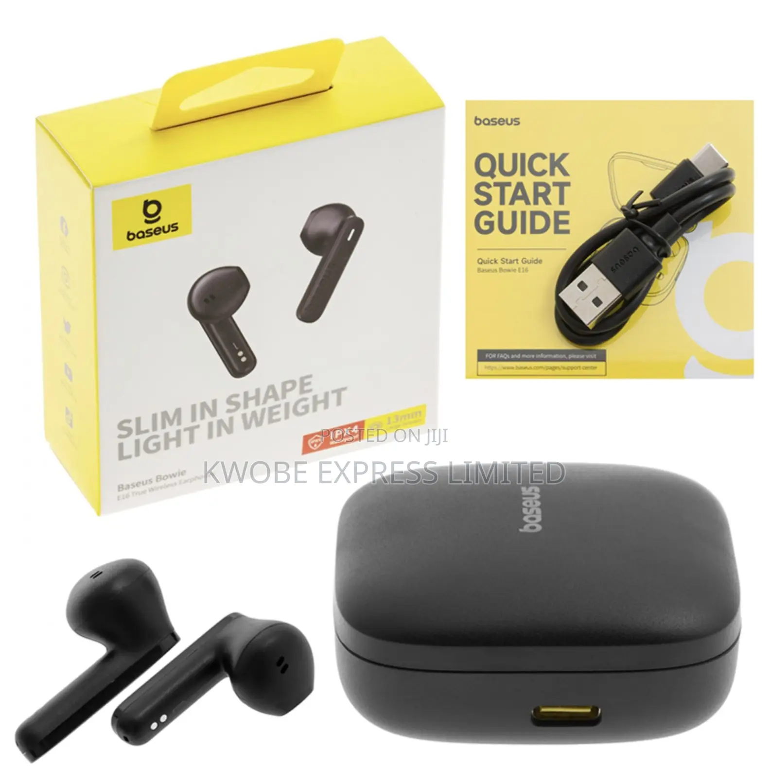 Baseus Bowie E16 Wireless Earphones – Bluetooth 5.3 TWS