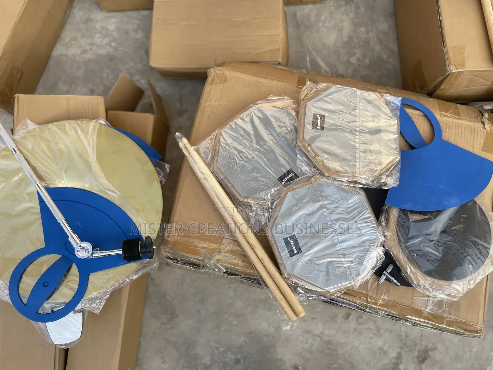 5pc Practice Pads Set