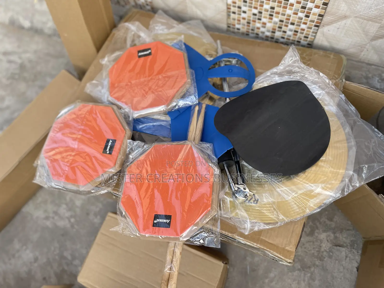 5pc Practice Pads Set