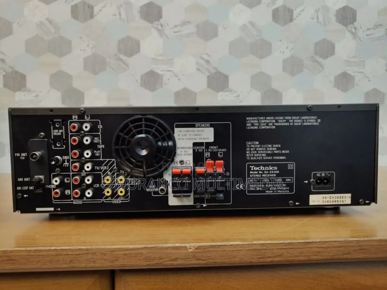 Technics Sa-Ex300 Av Stereo Receiver